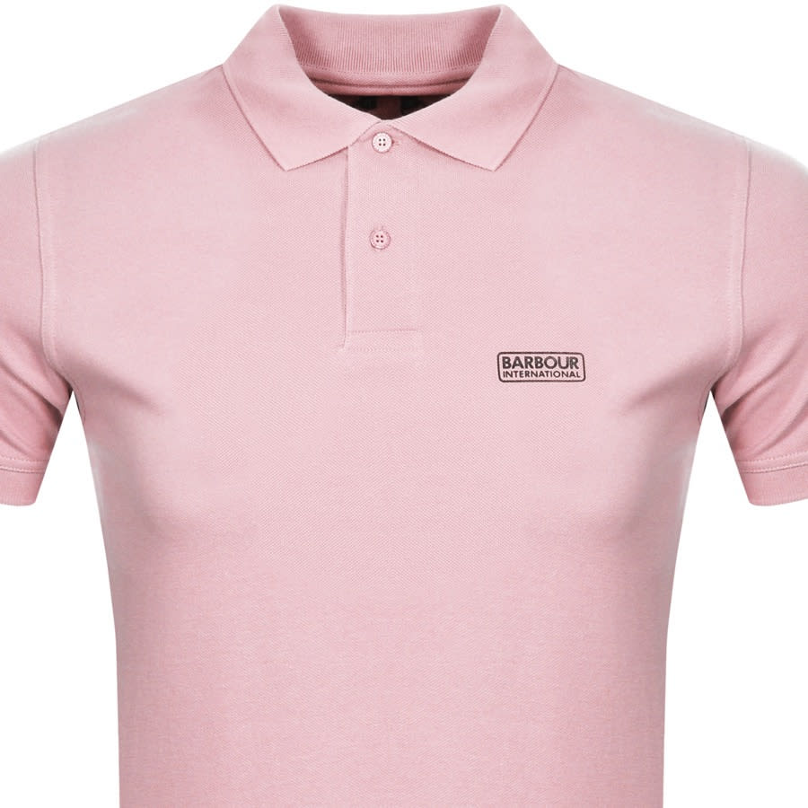 Alternative Image for ProductBarbour International Essential Polo T Shirt Pink2
